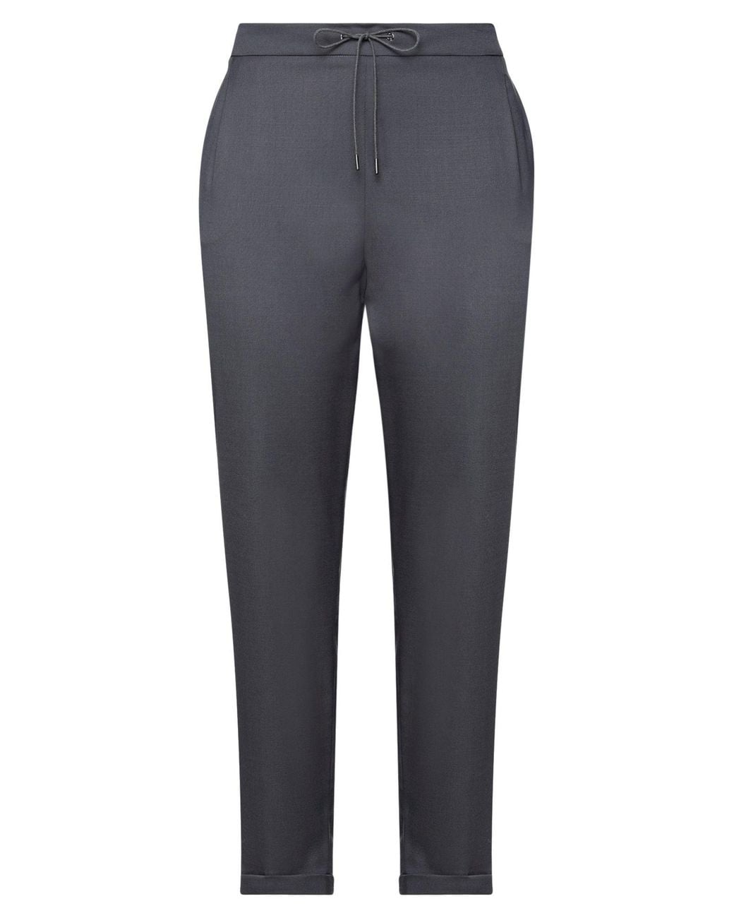 Fabiana Filippi Blue Pants Merino Wool, Elastane, Cotton, Ecobrass