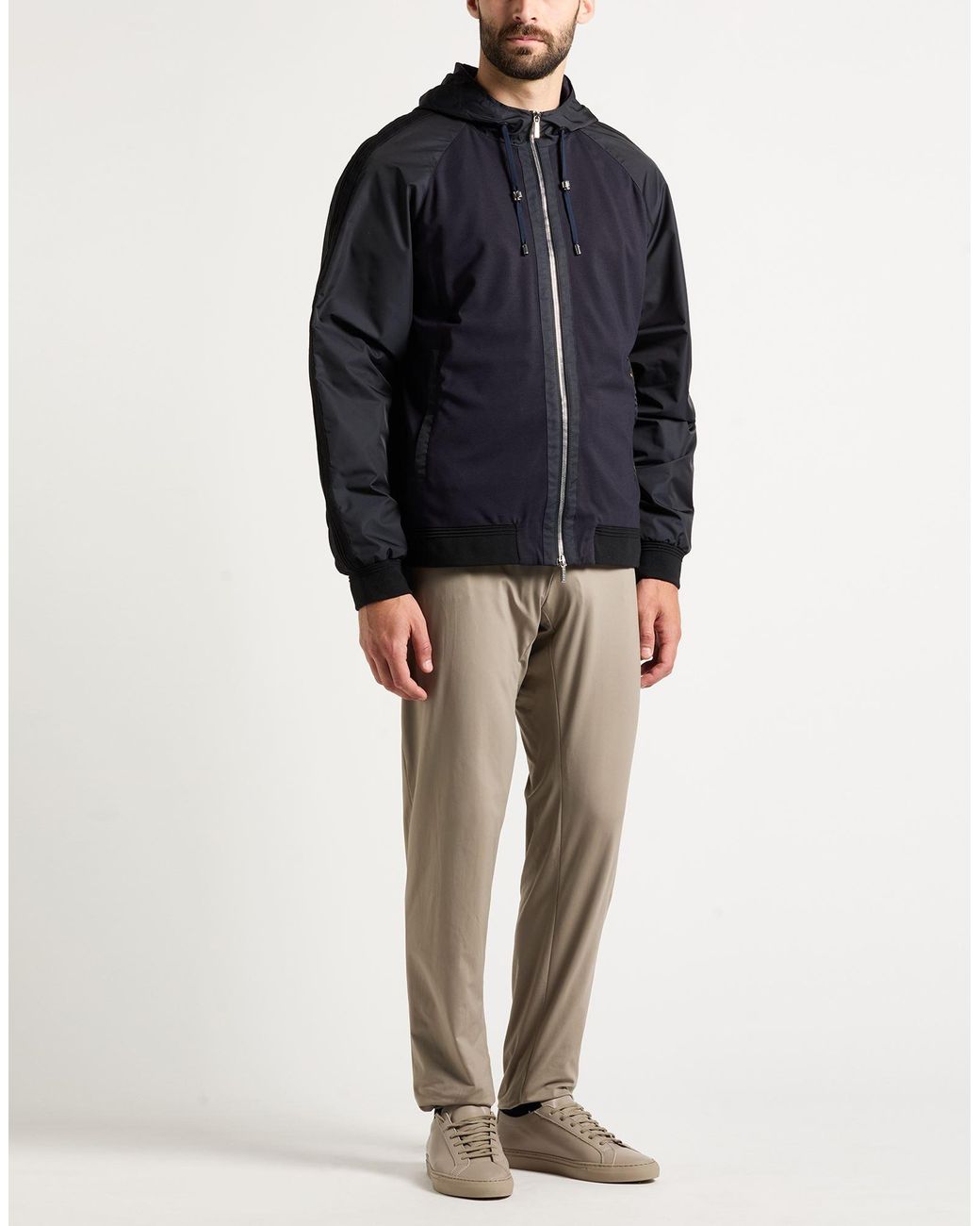Moorer Blue Midnight Jacket Polyamide, Polyester, Elastane for men