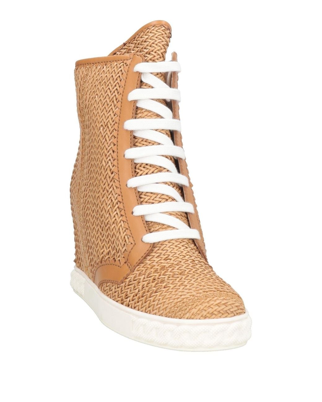 Casadei Natural Sand Ankle Boots Leather