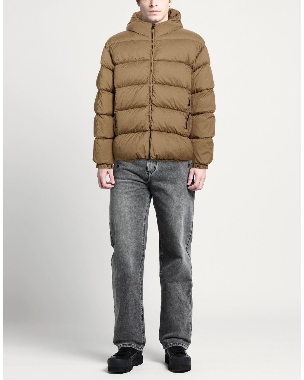 Mackage Brown Khaki Puffer Nylon for men