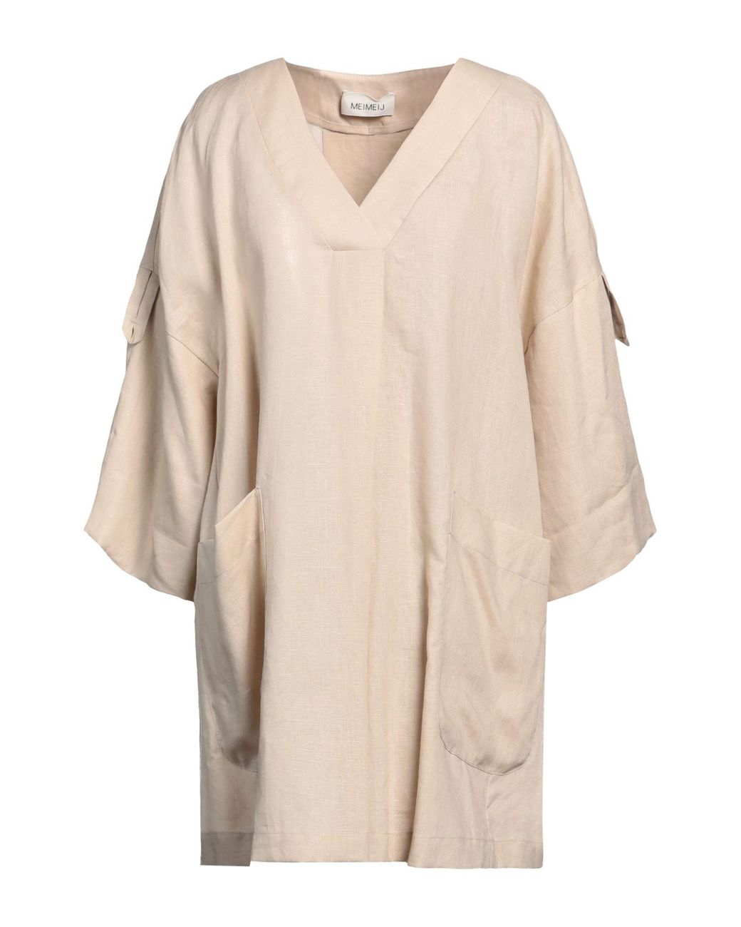 MEIMEIJ Natural Mini Dress