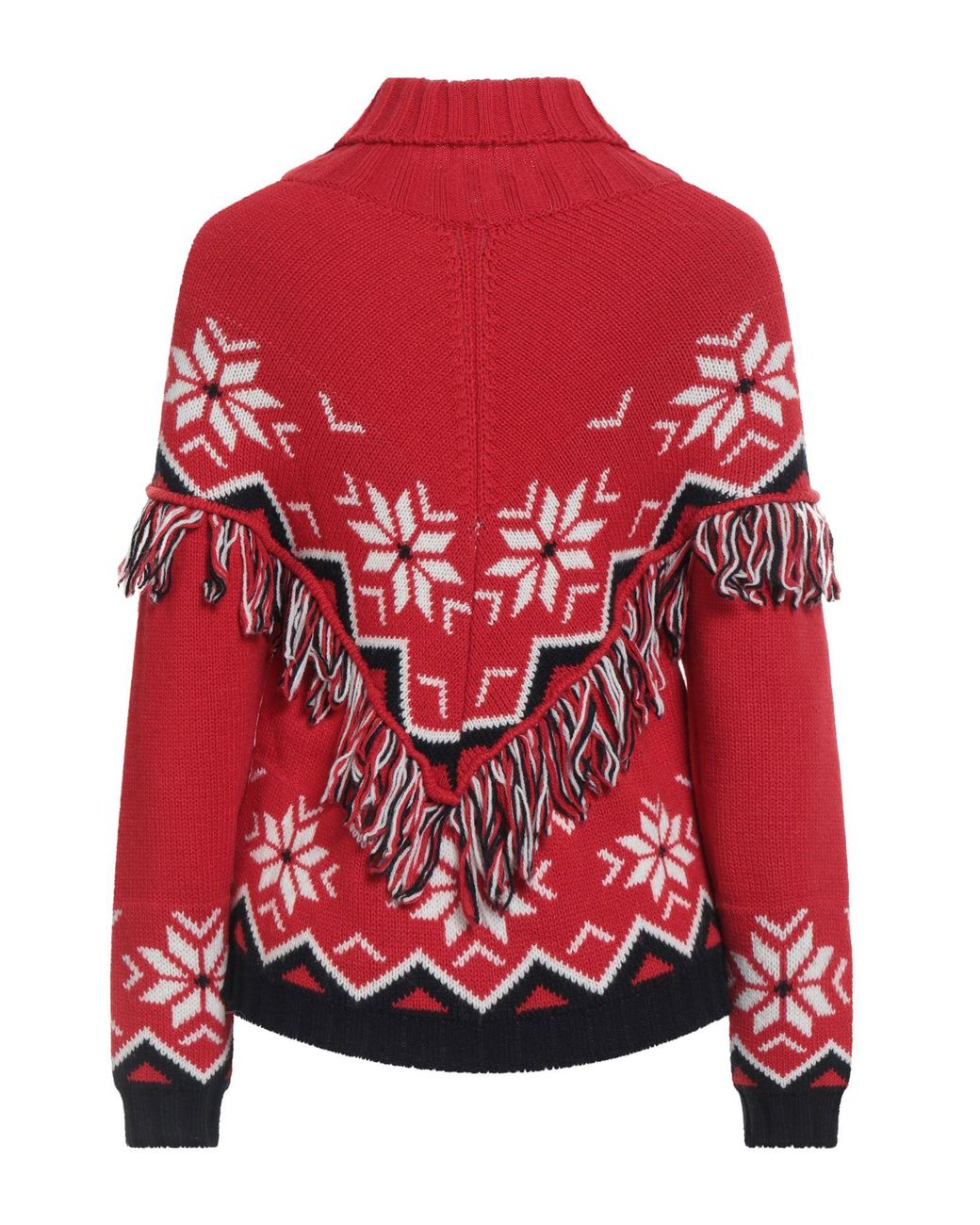 ViCOLO Red Turtleneck Wool, Acrylic