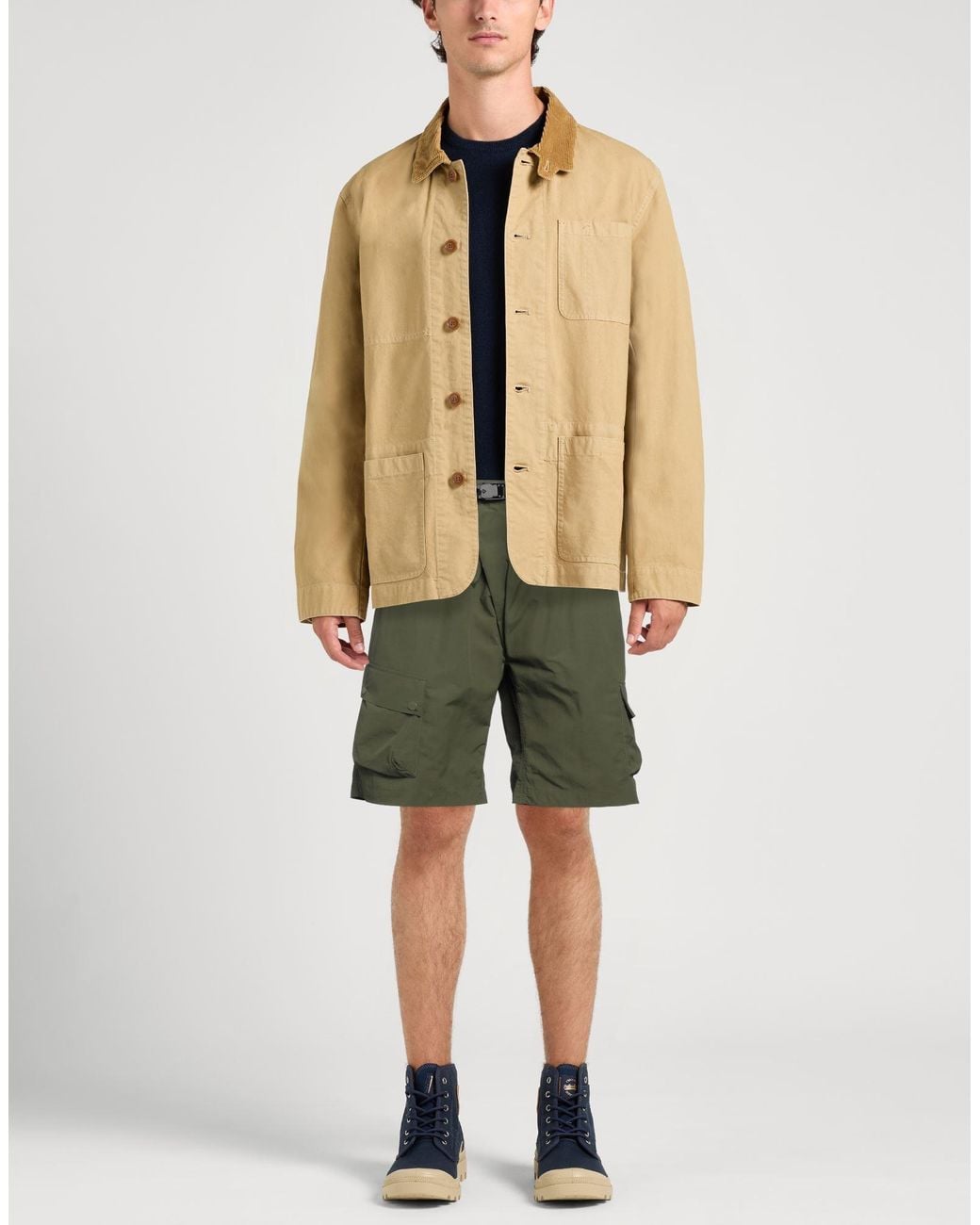 Maharishi Green Military Shorts & Bermuda Shorts Recycled Nylon for men