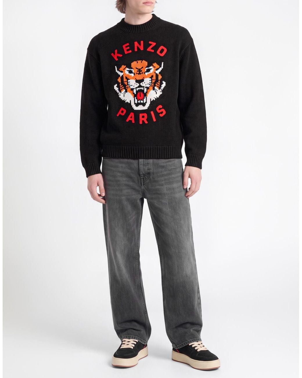 KENZO Black Jumper for men