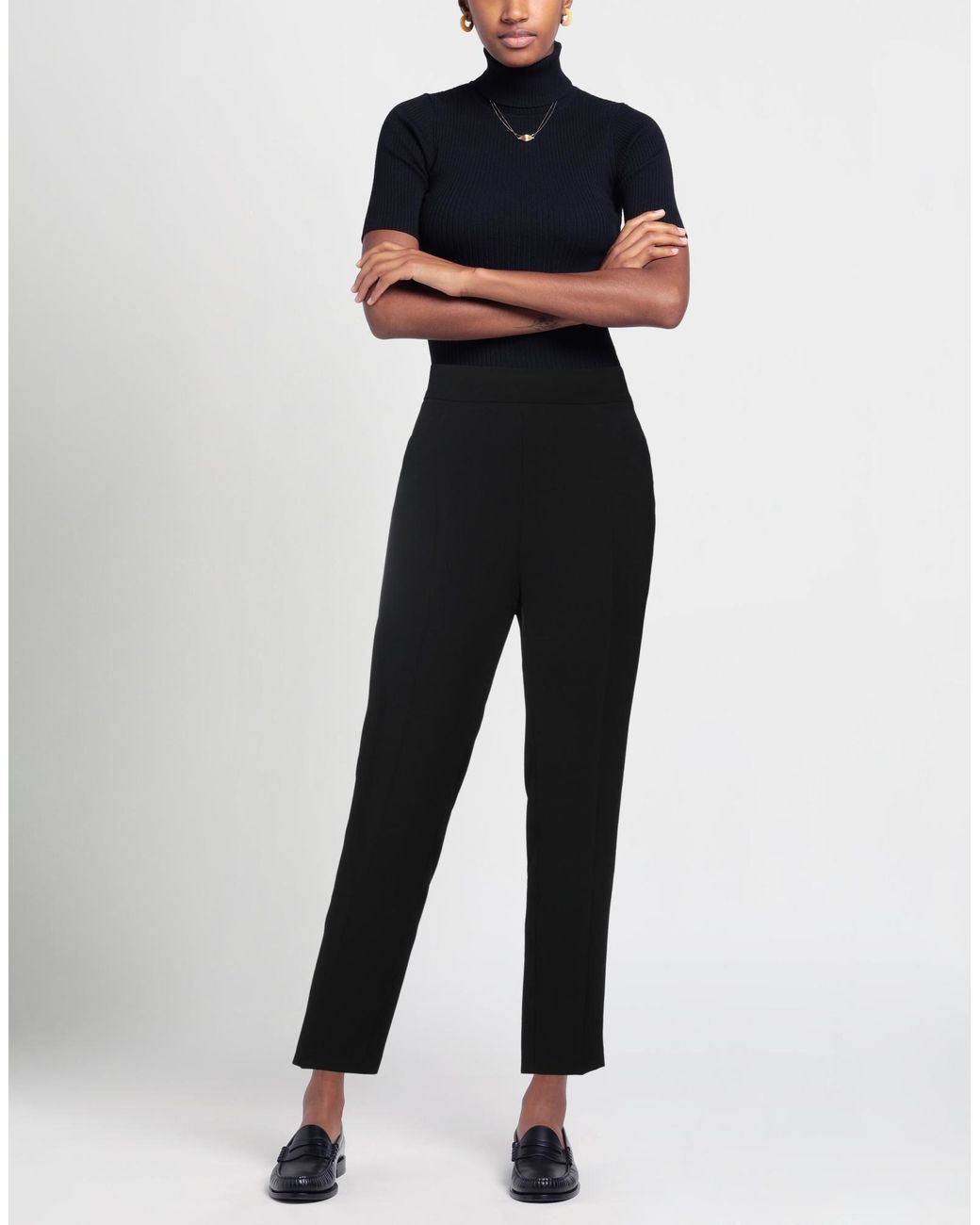 SIMONA CORSELLINI Black Pants