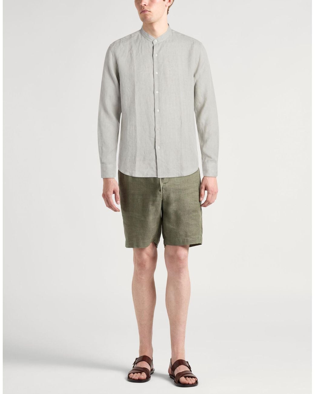 Brioni Gray Shirt for men