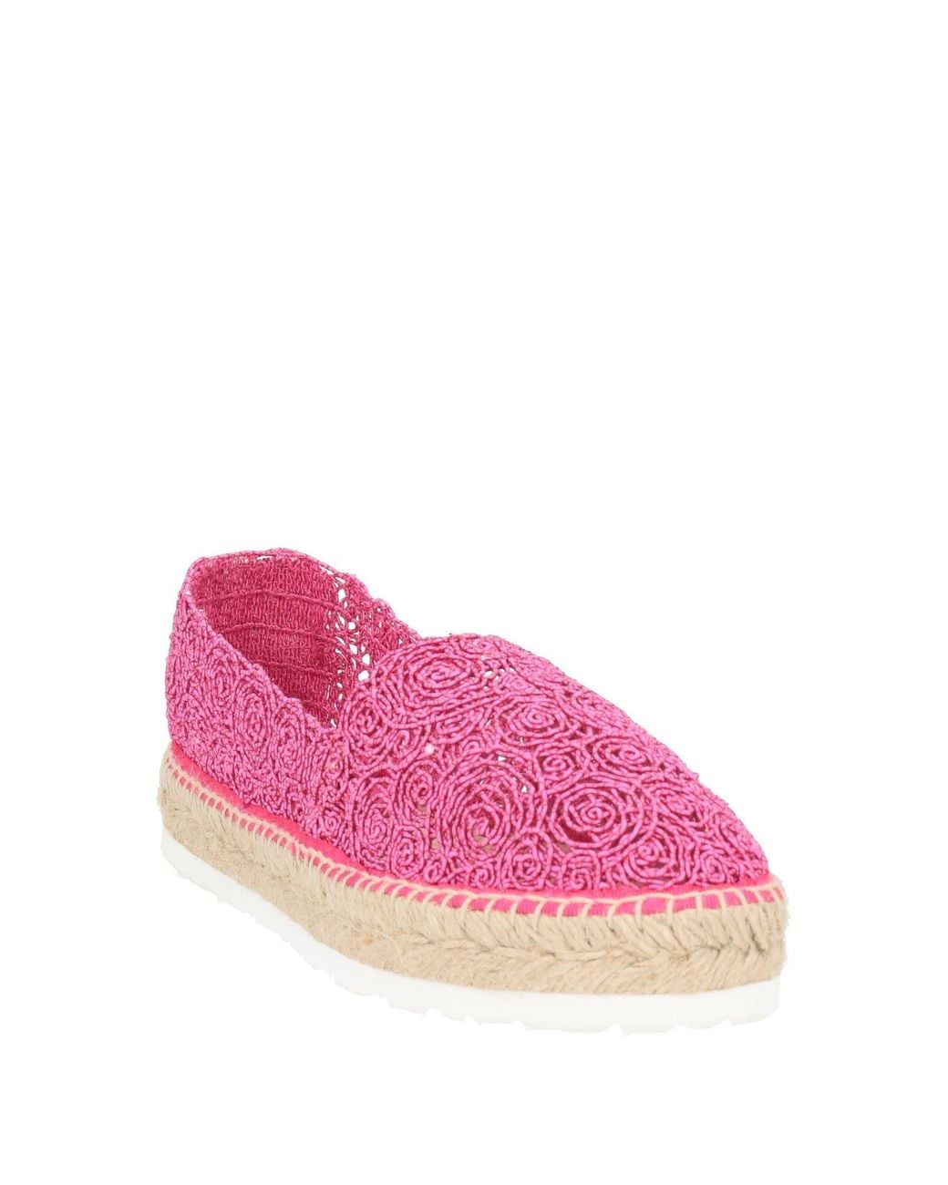 Fabi Pink Espadrilles