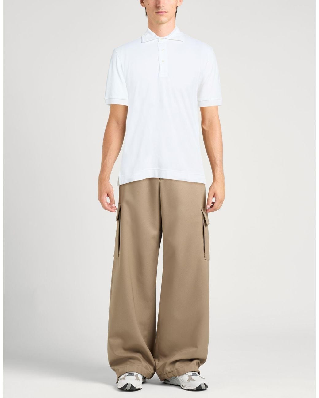 Circolo 1901 White Polo Shirt for men