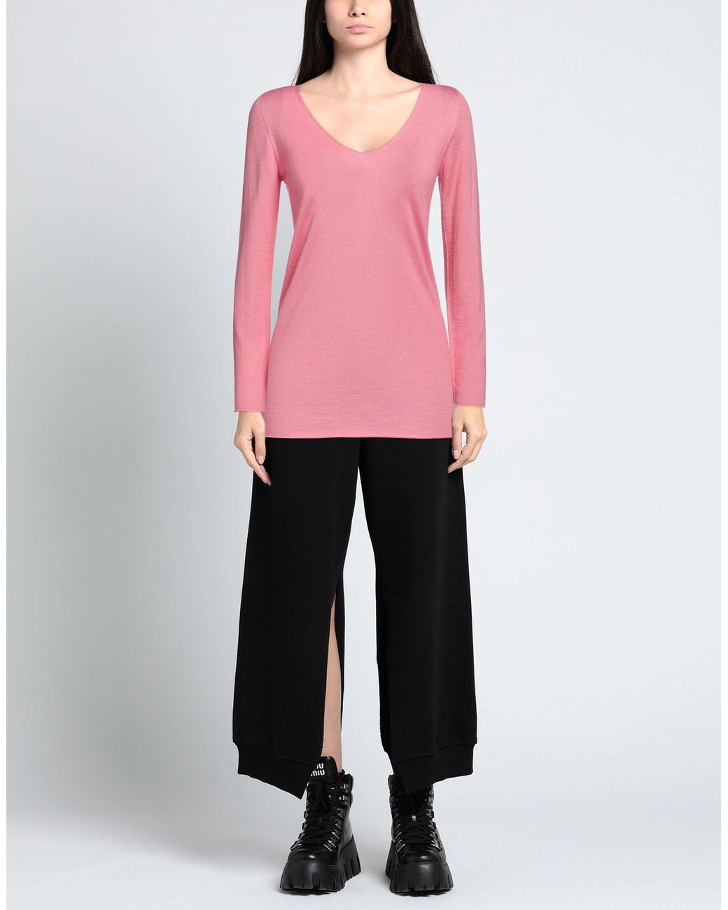 Lamberto Losani Pink Pullover
