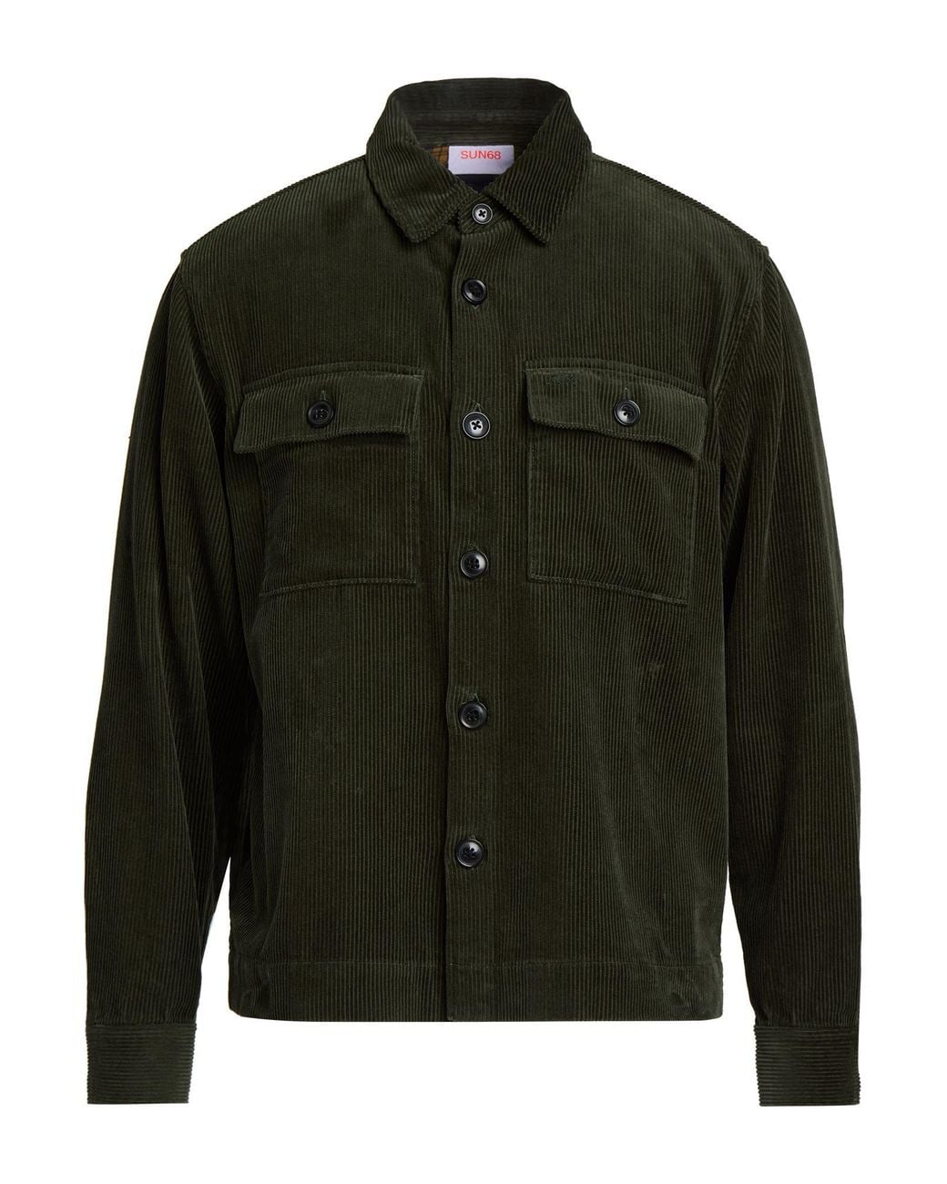 Sun 68 Green Jacket for men