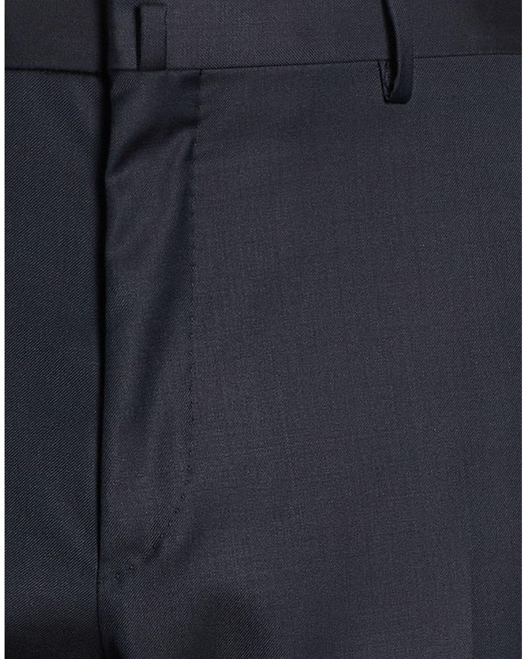 Lanvin Blue Pants Virgin Wool for men