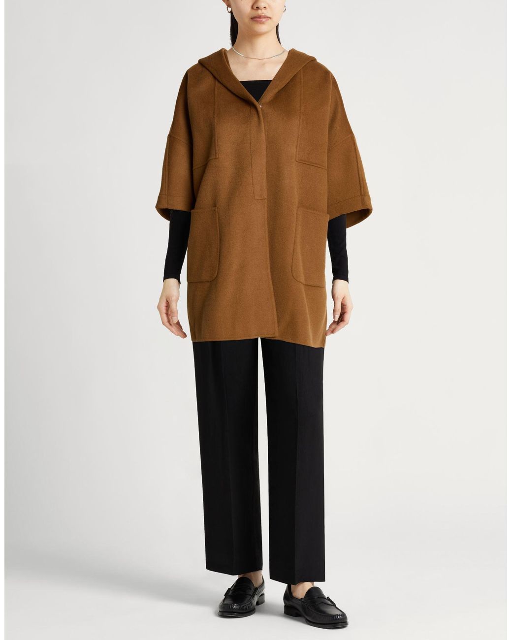 Manila Grace Brown Coat