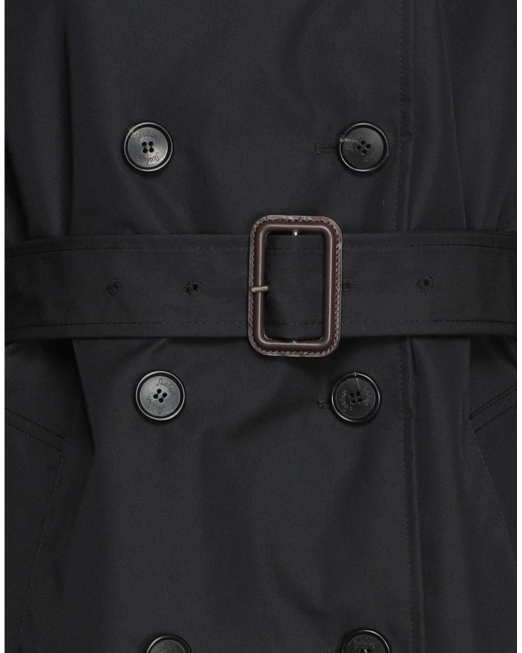 Sealup Black Overcoat