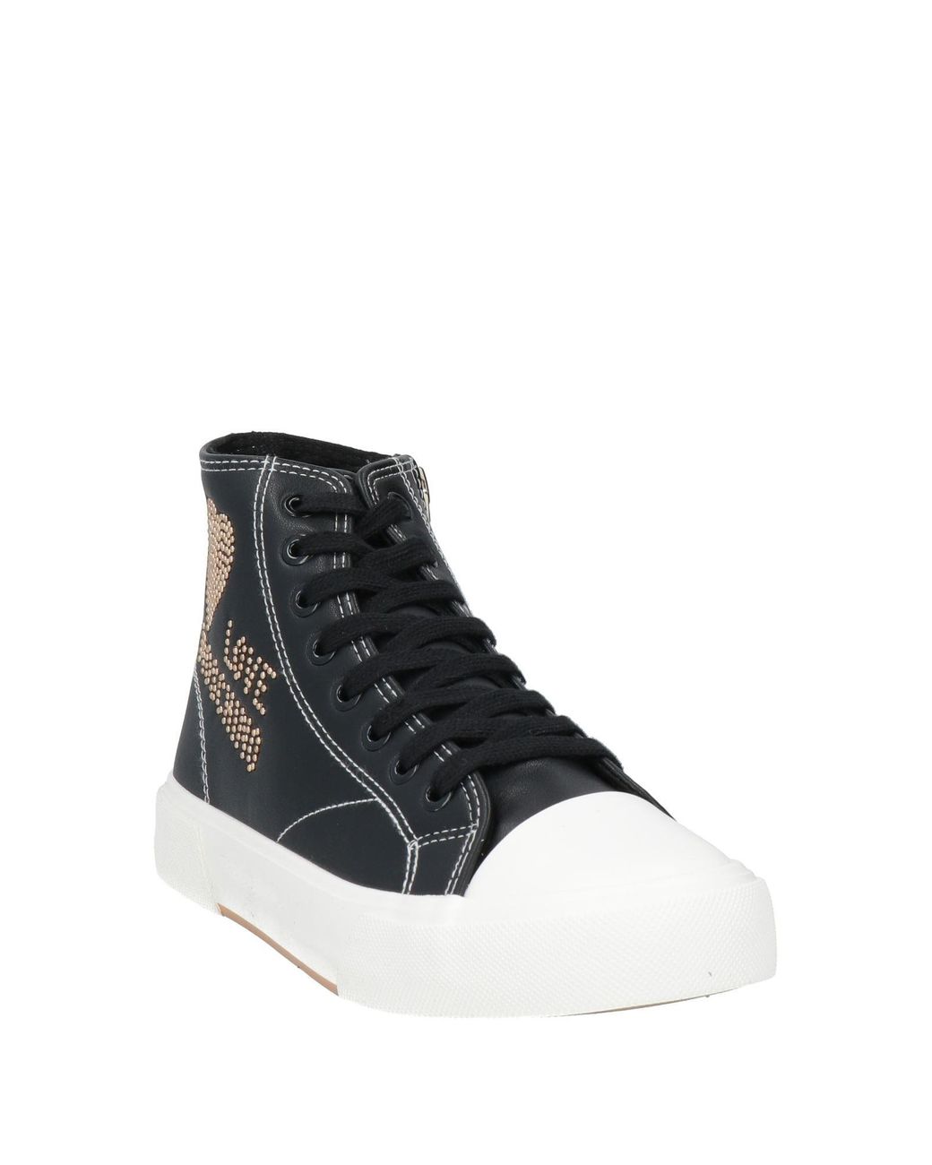Love Moschino Black Sneakers Leather