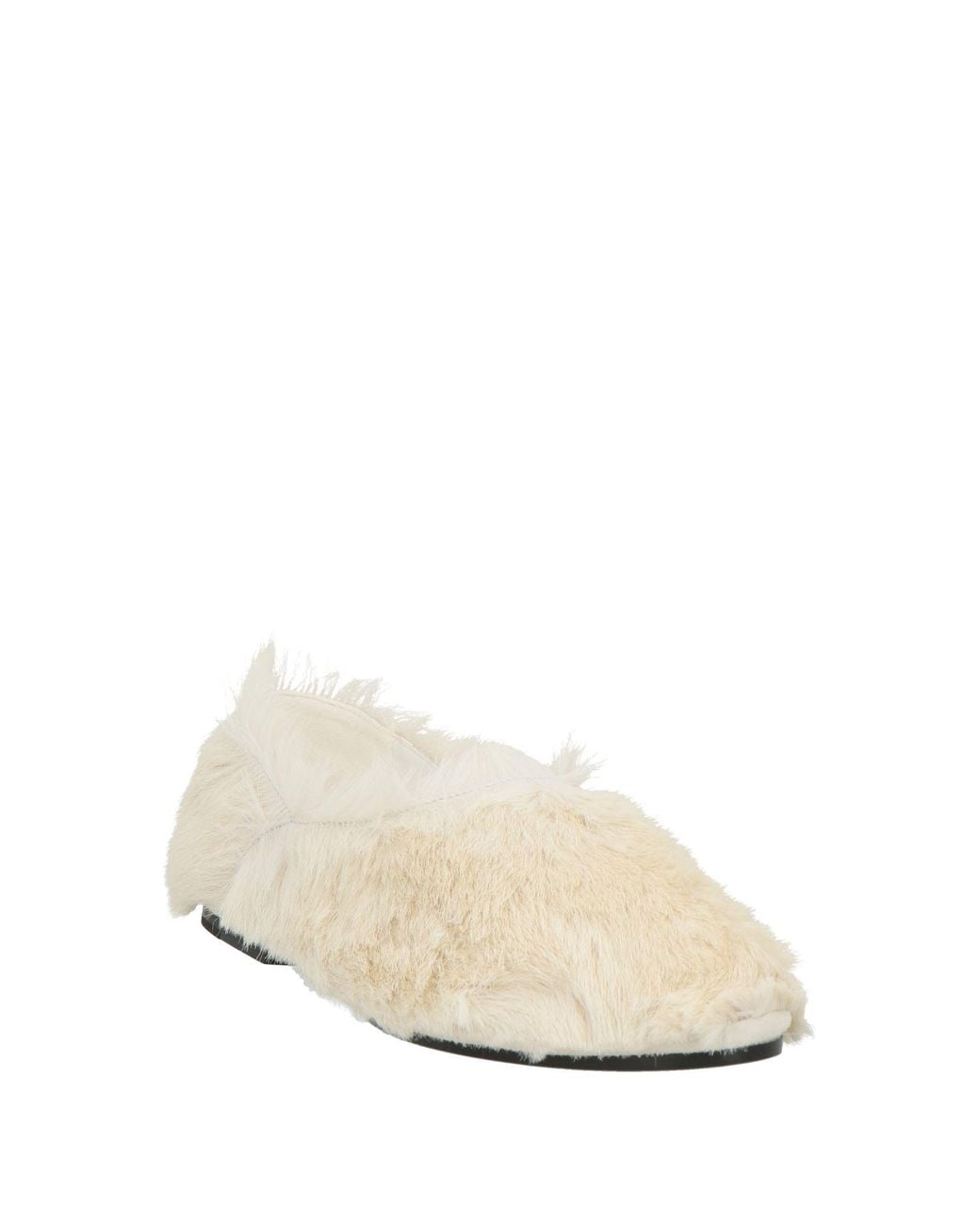 Jil Sander White Mokassin