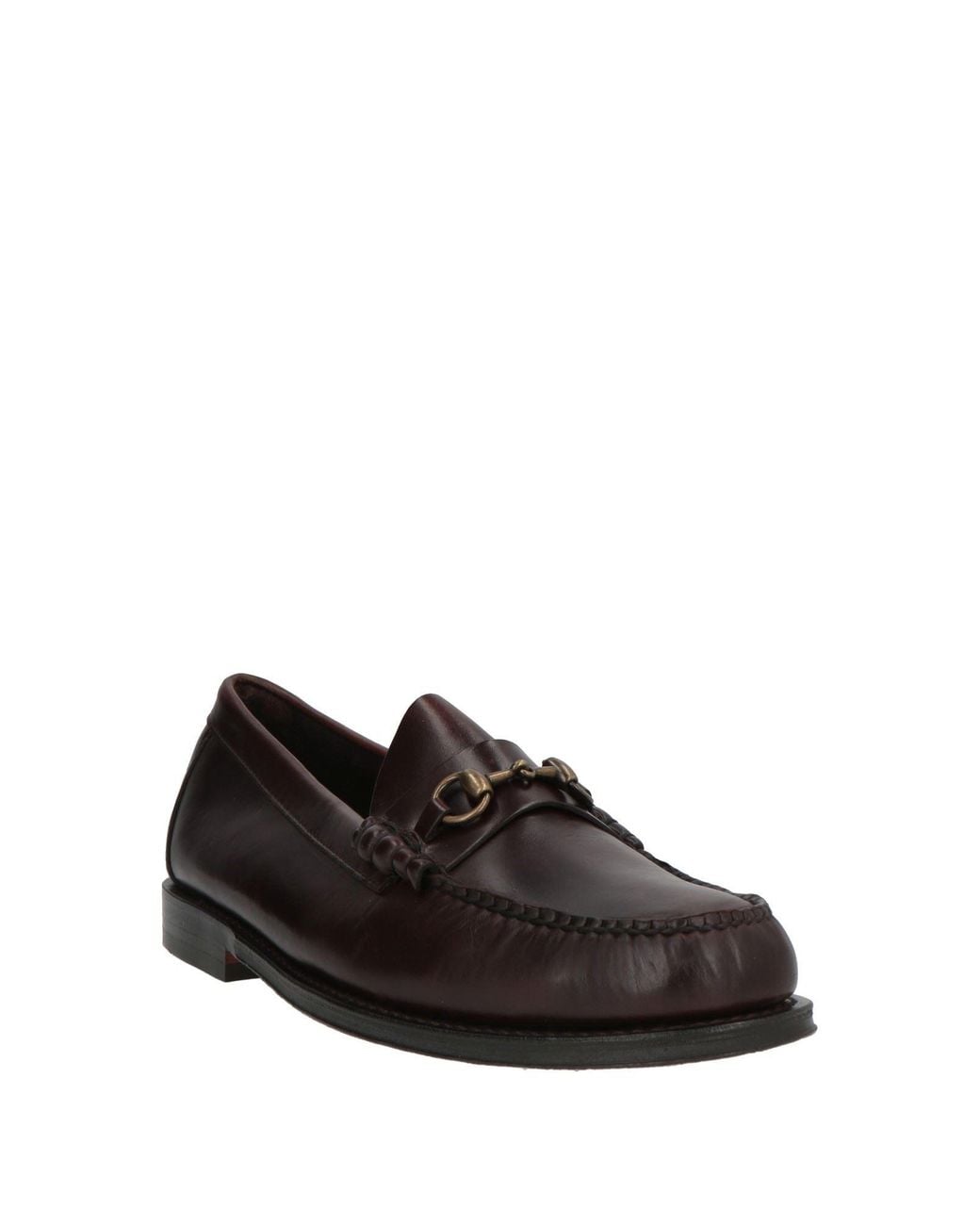 G.H.BASS Black Weejun Heritage Lincoln Loafers Leather for men