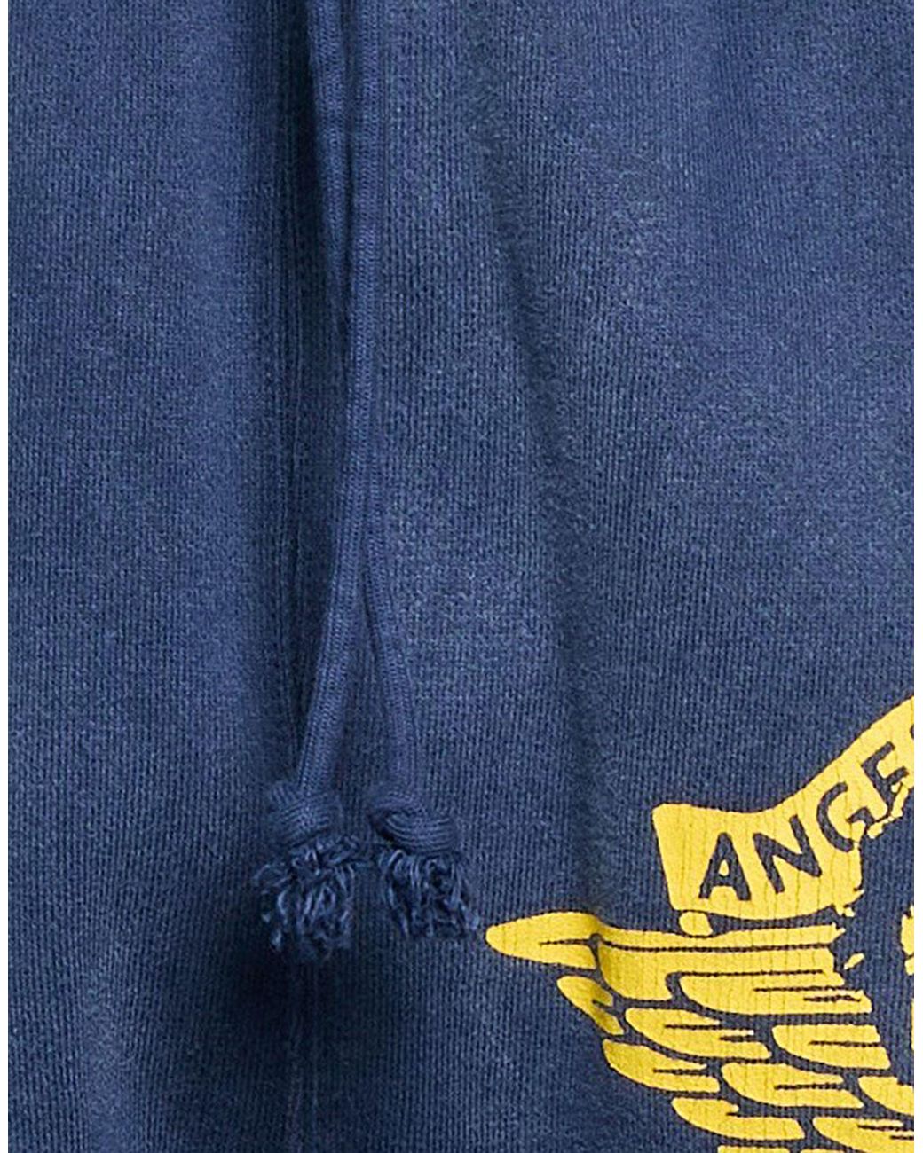 Saint Michael Blue Pants Cotton for men