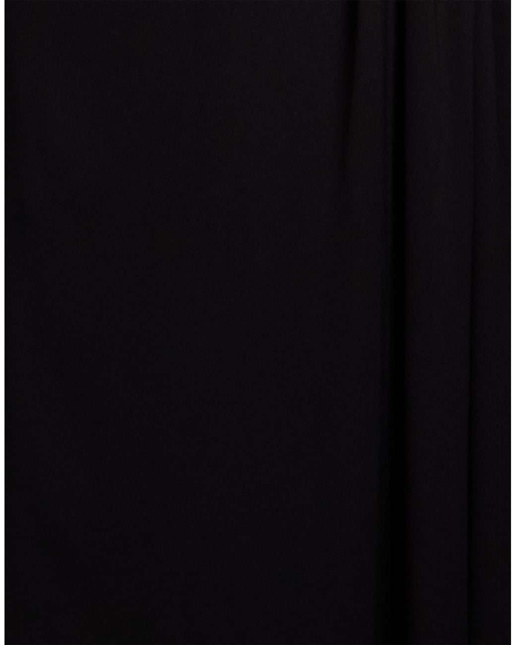 Lanvin Black Maxi Dress Polyester