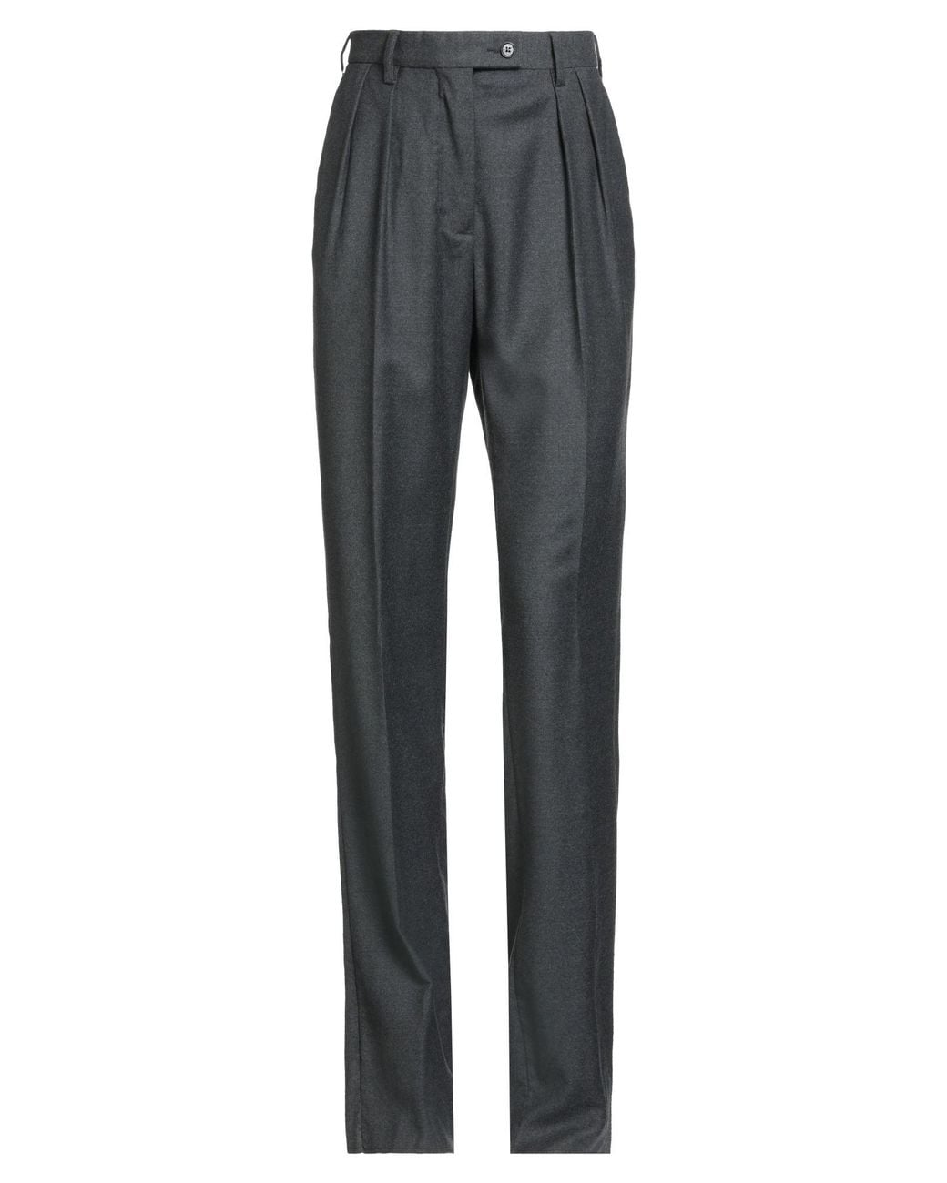 Gabriele Pasini Gray Pants Virgin Wool, Elastane