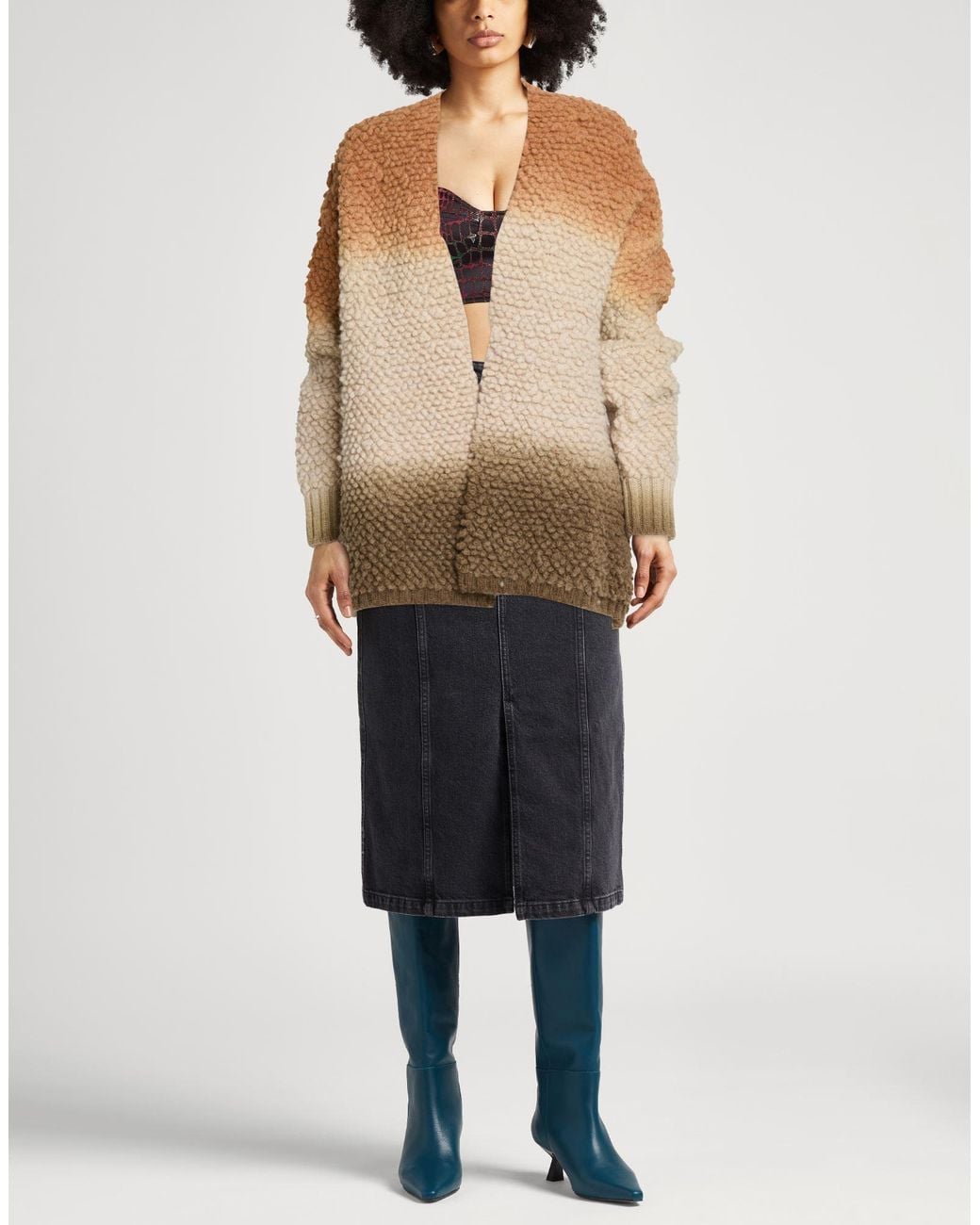 Akep Brown Cardigan