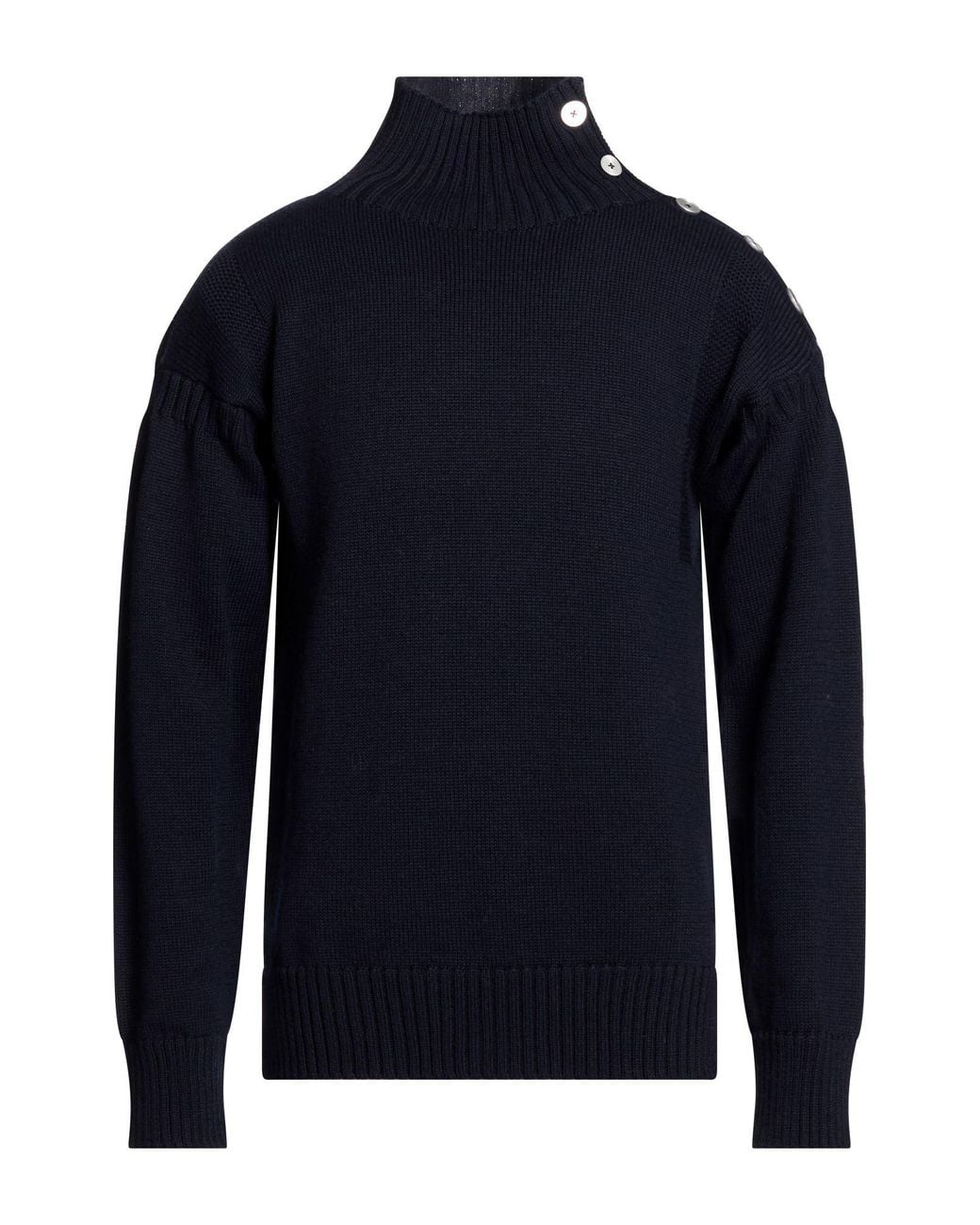 Jil Sander Blue Midnight Sweater Wool for men