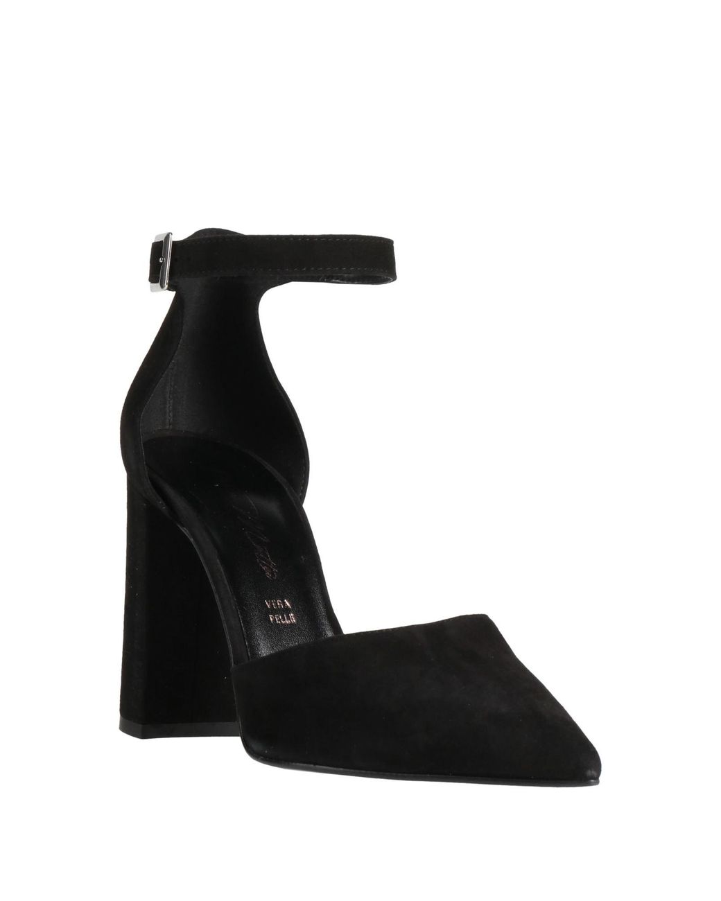 PAOLO MATTEI Black Pumps Leather