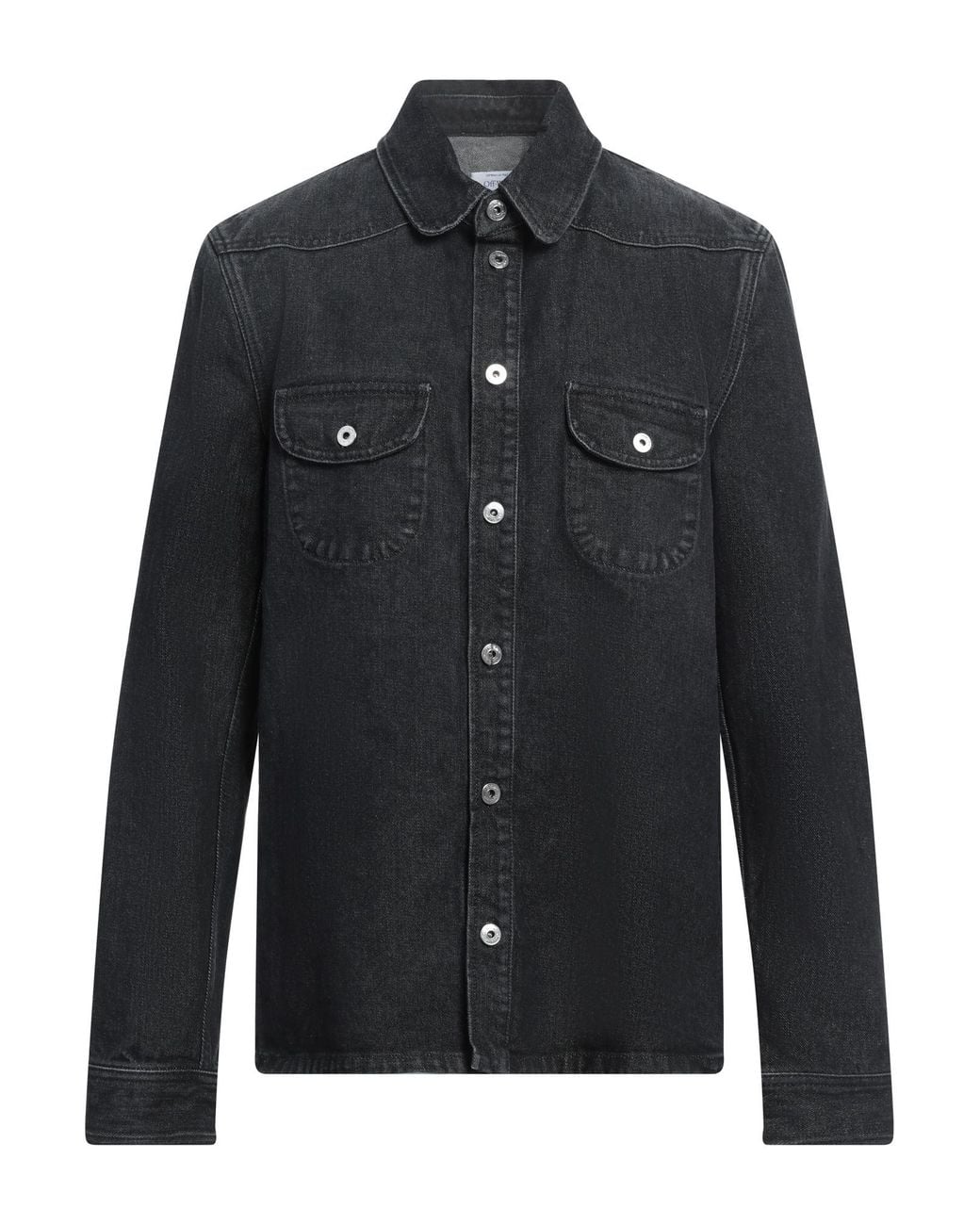 Off-White c/o Virgil Abloh Black Denim Outerwear Cotton for men