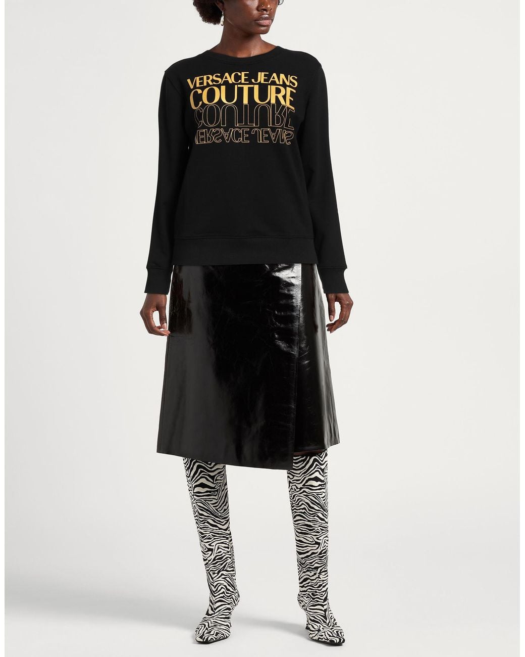 Versace Jeans Couture Black Sweatshirt