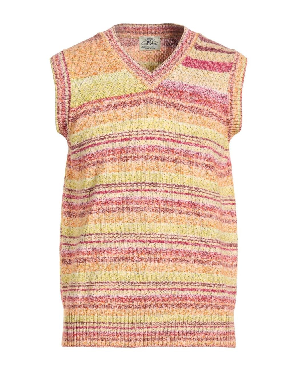 M.Q.J. Pink Sweater Cotton, Polyester for men