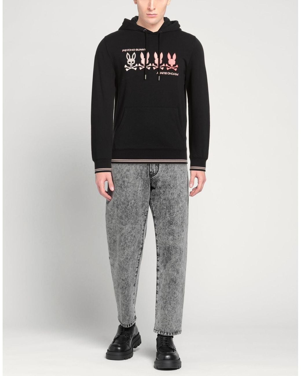 Psycho Bunny Black Sweatshirt for men
