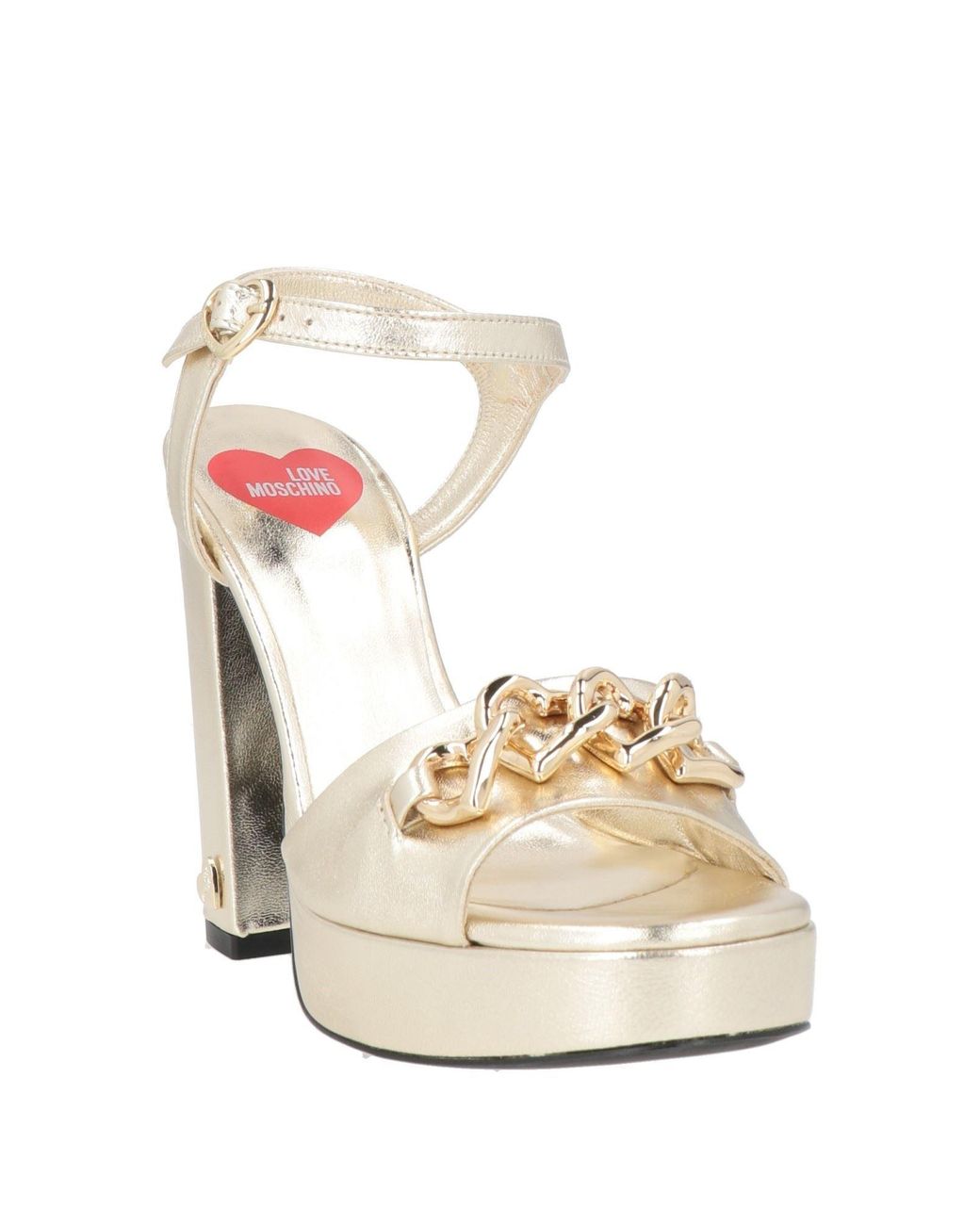 Love Moschino Natural Sandals Leather