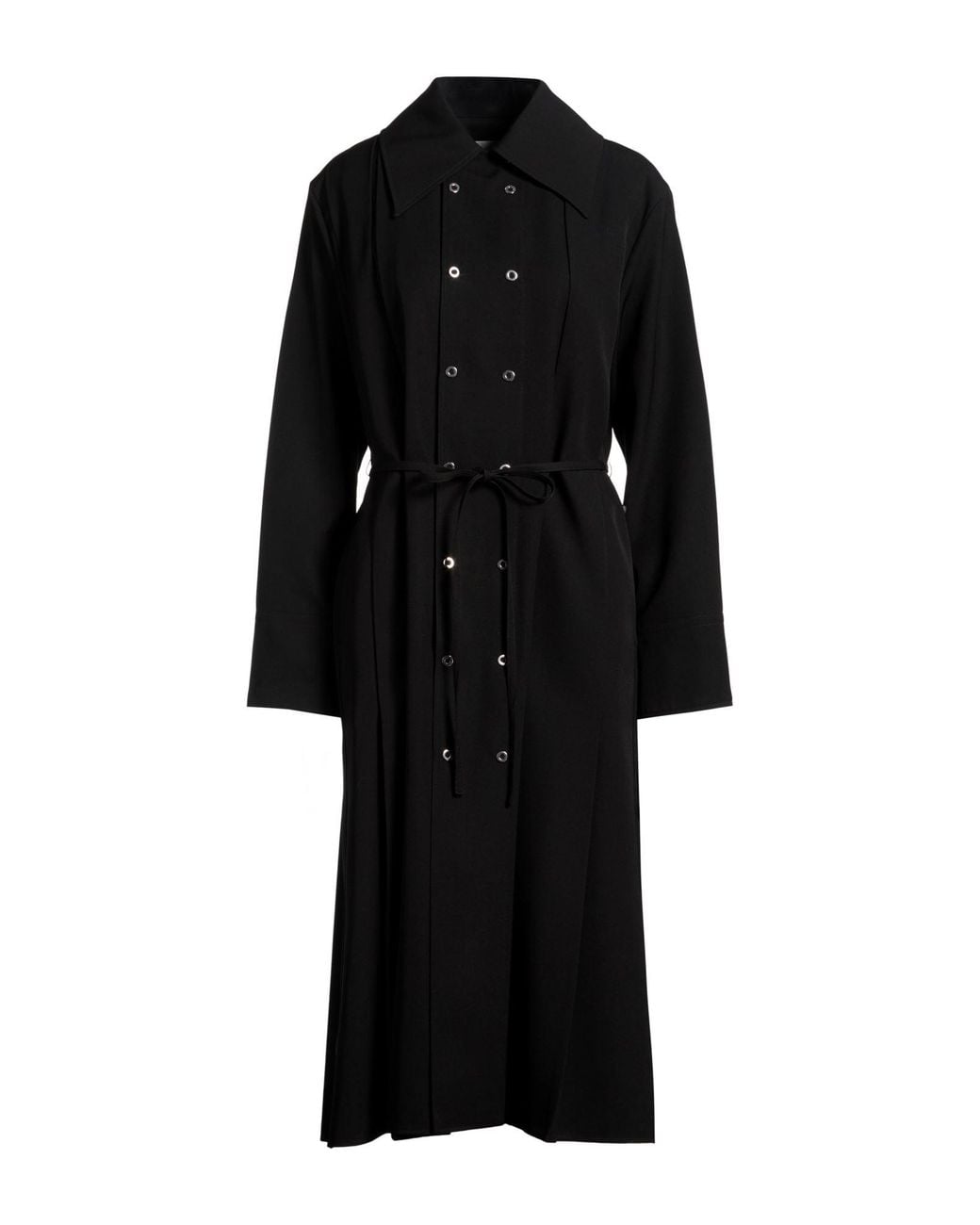 Jil Sander Black Coat Wool
