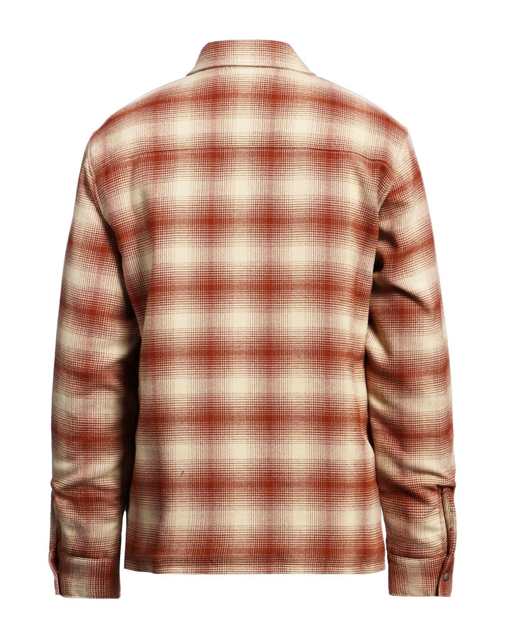 Sandro Brown Jacket Polyester, Viscose for men