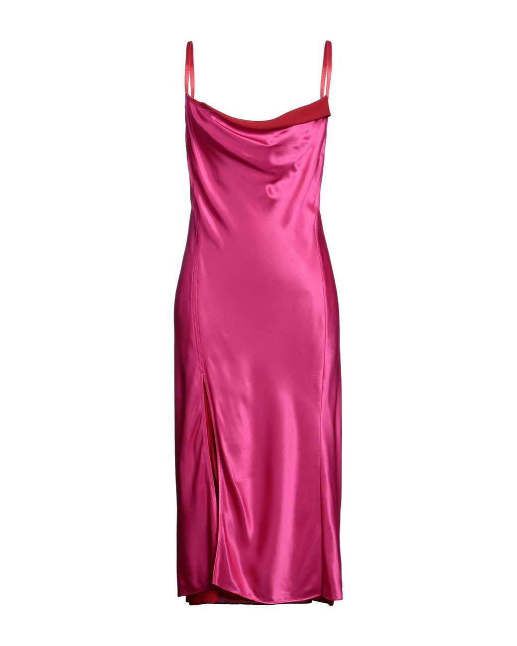 Acne Pink Midi Dress