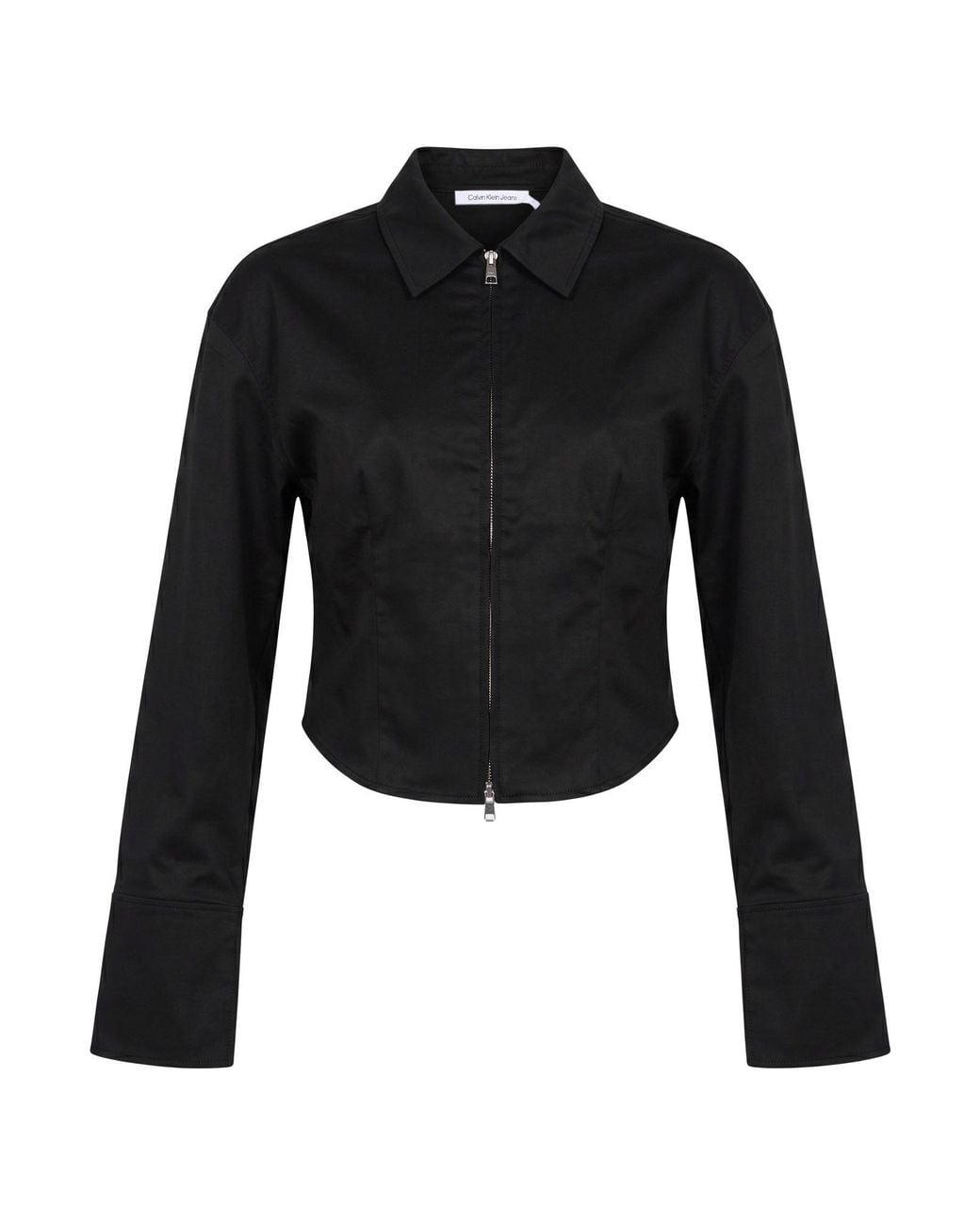 Calvin Klein Black Shirt Cotton, Elastane