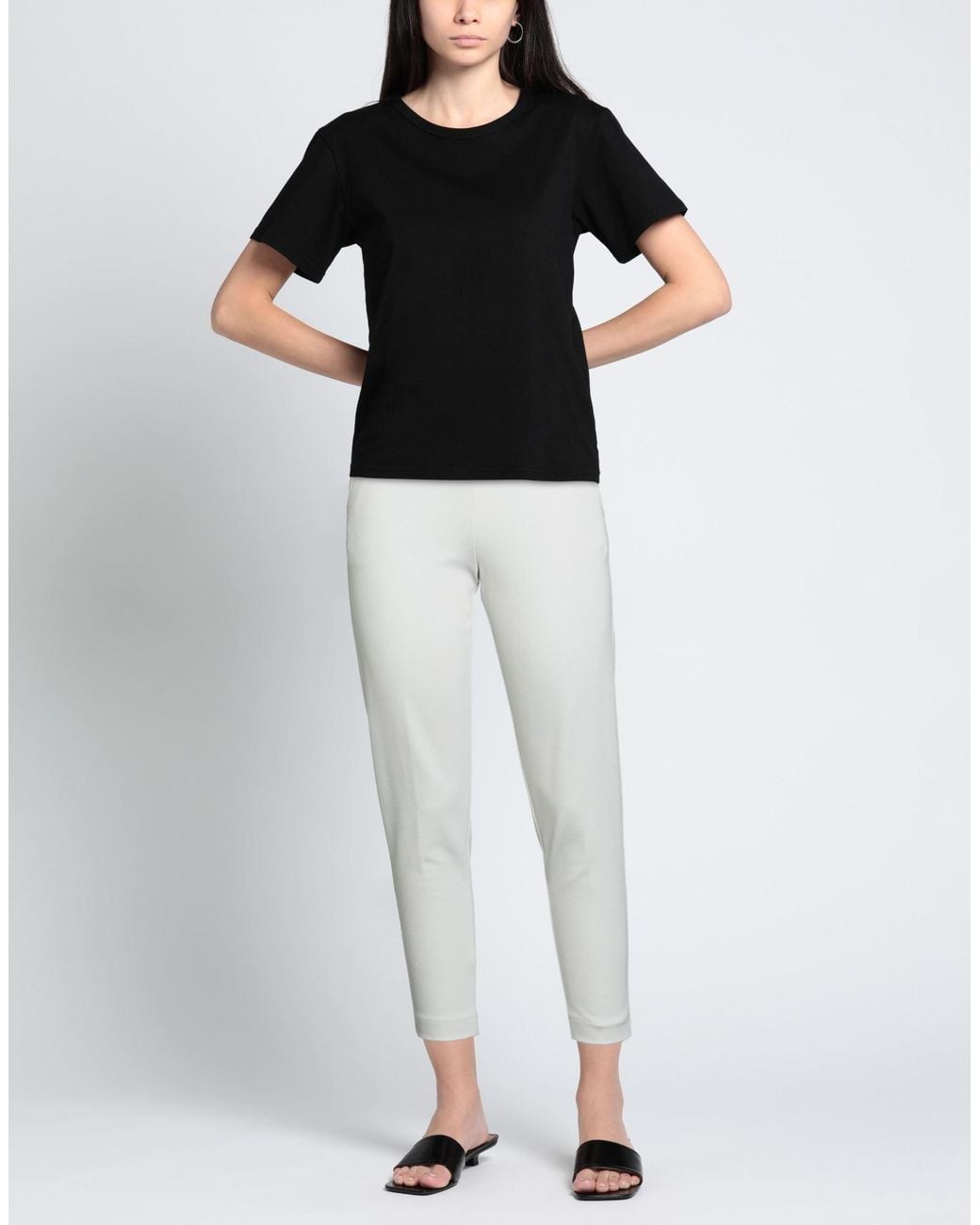 Le Tricot Perugia White Pants
