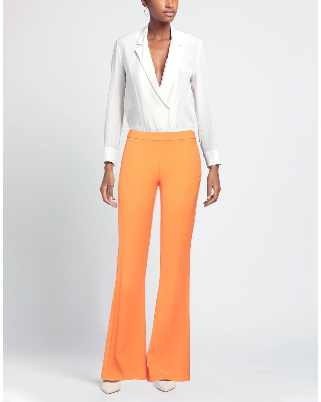 SIMONA CORSELLINI Orange Trouser