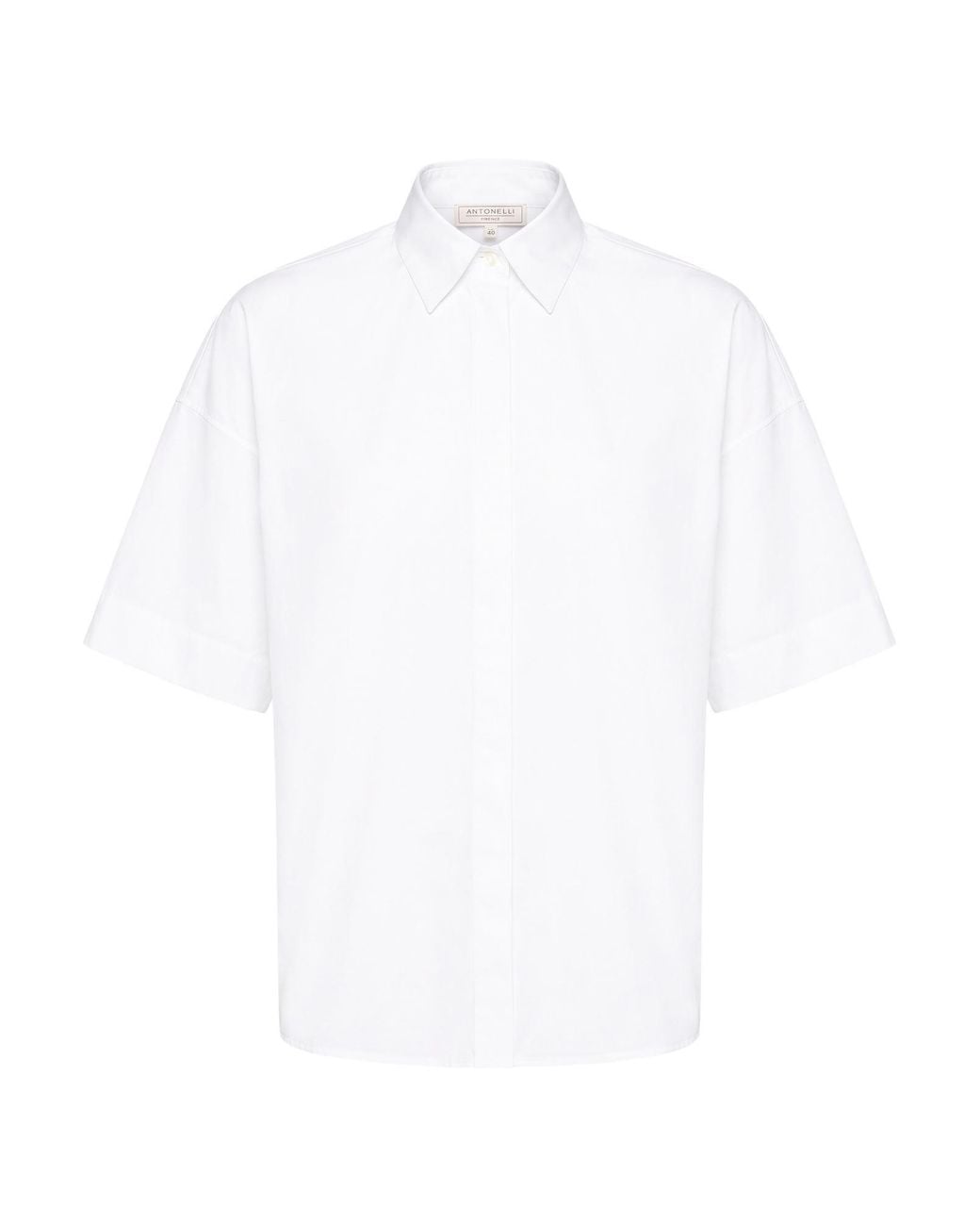 Antonelli White Shirt Cotton for men