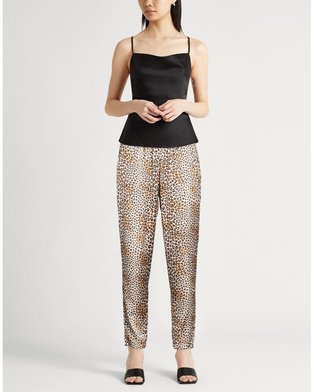 Liu Jo Natural Pants Polyester