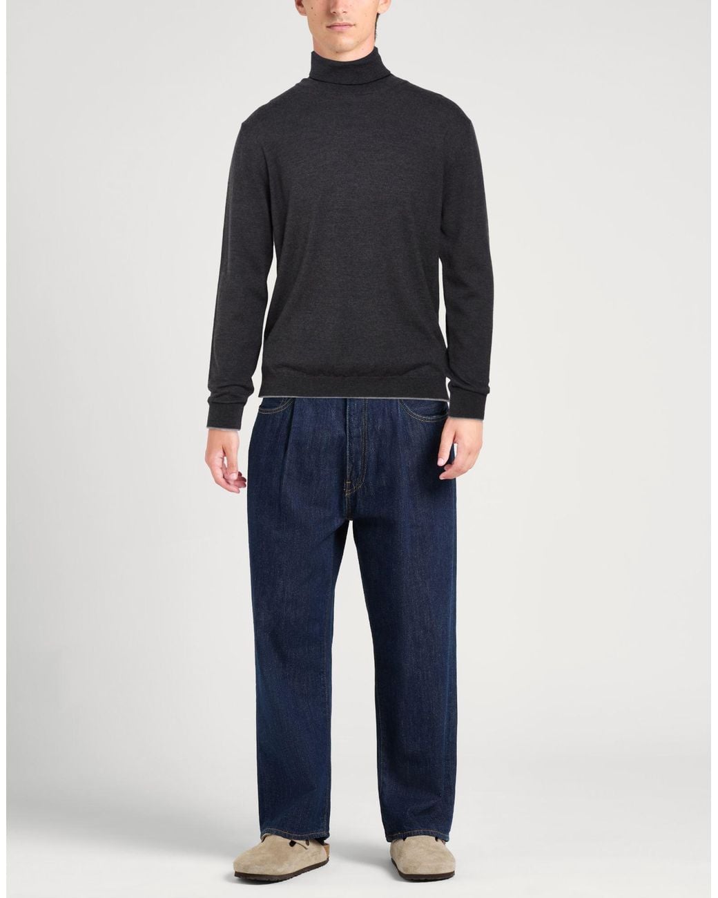 SEVENTY VENEZIA Blue Turtleneck for men