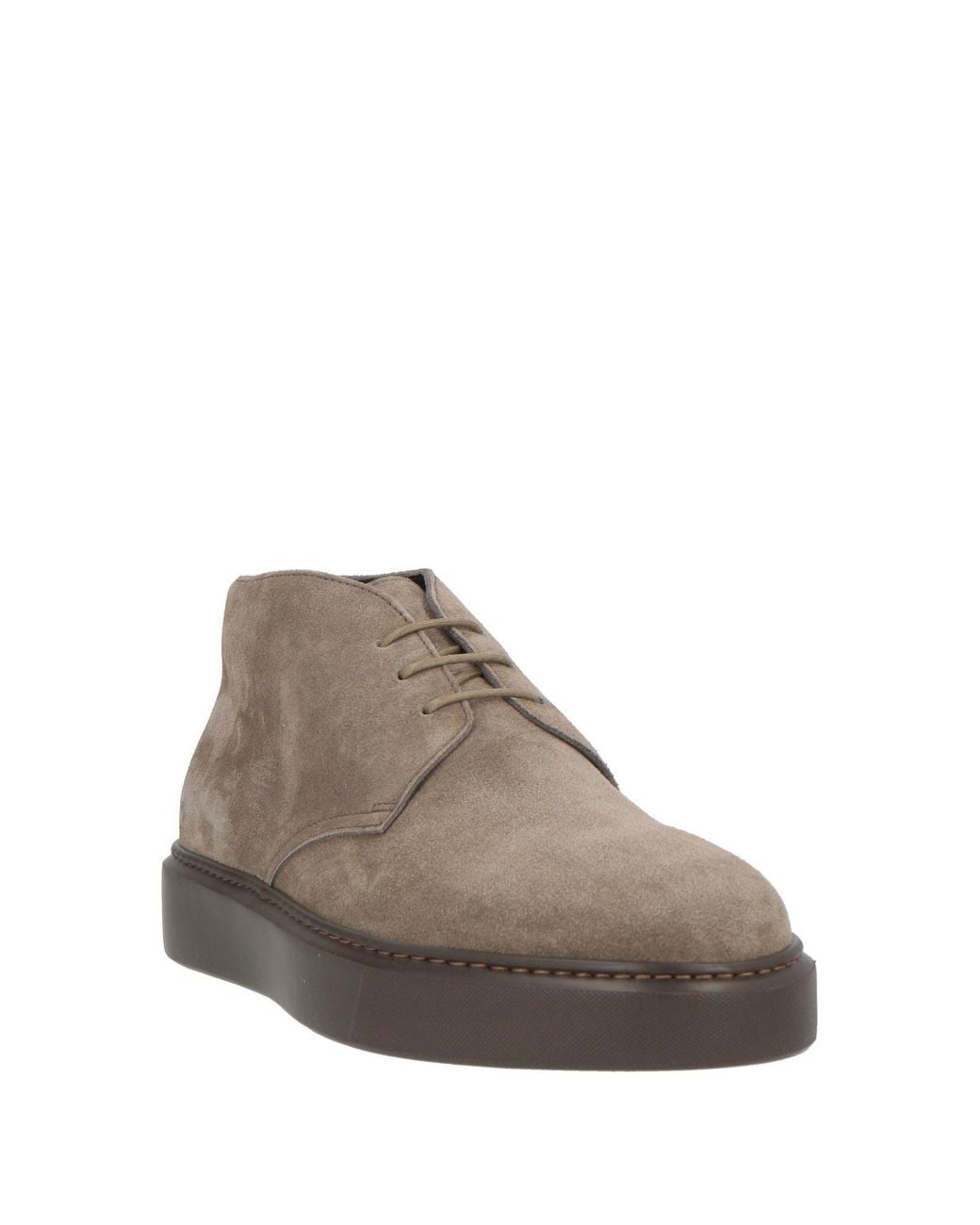 Doucal's Brown Alex Ankle Boots Leather for men