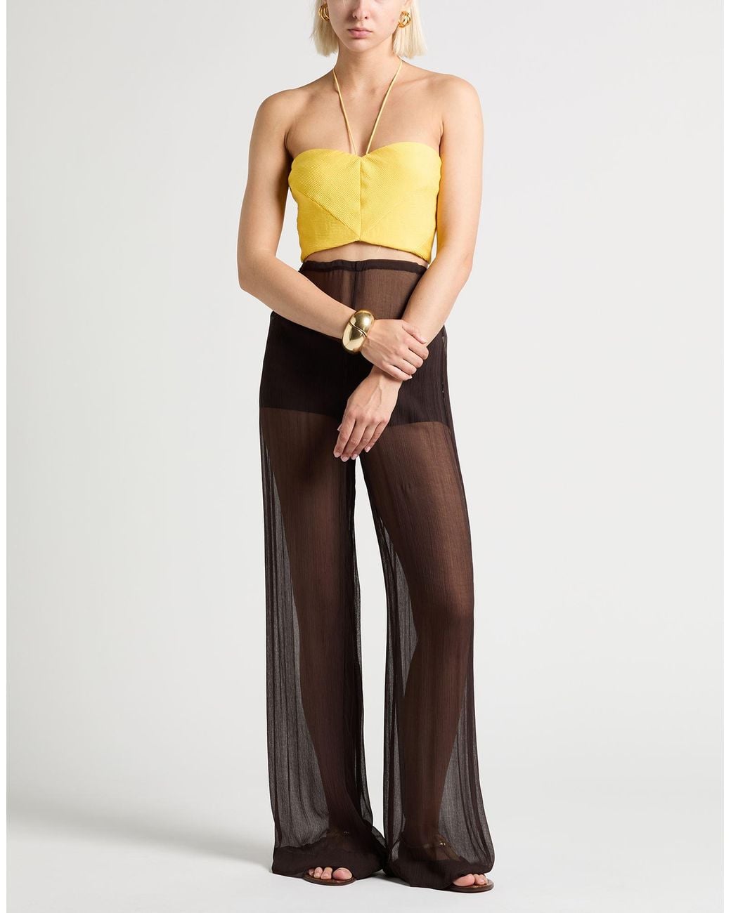 Top Staud de color Yellow