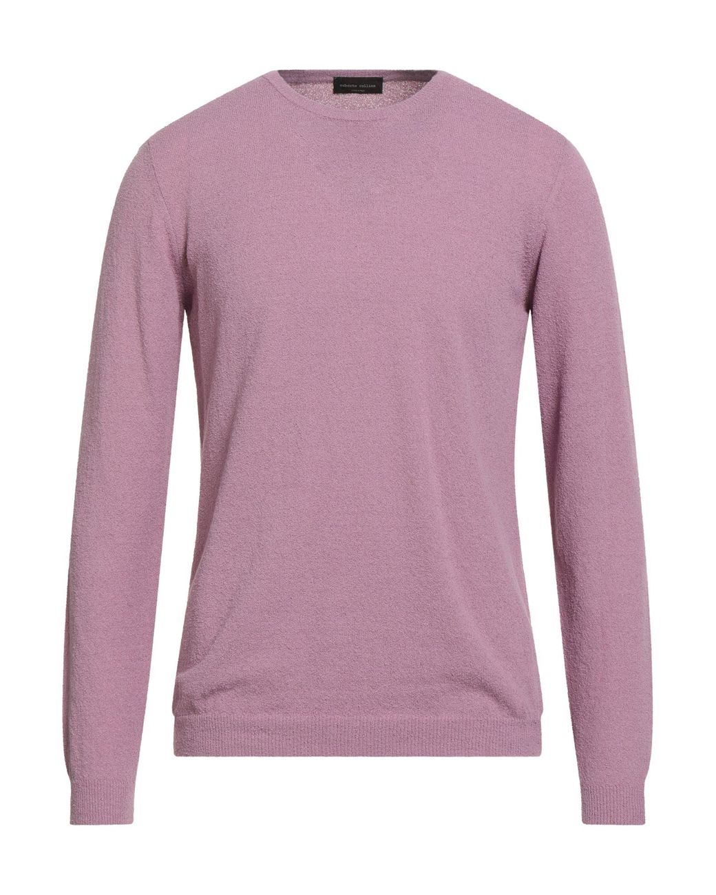 Roberto Collina Purple Jumper for men