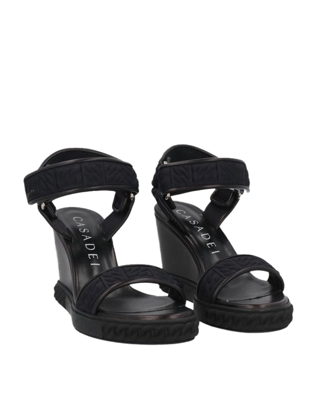 Casadei Black Sandals