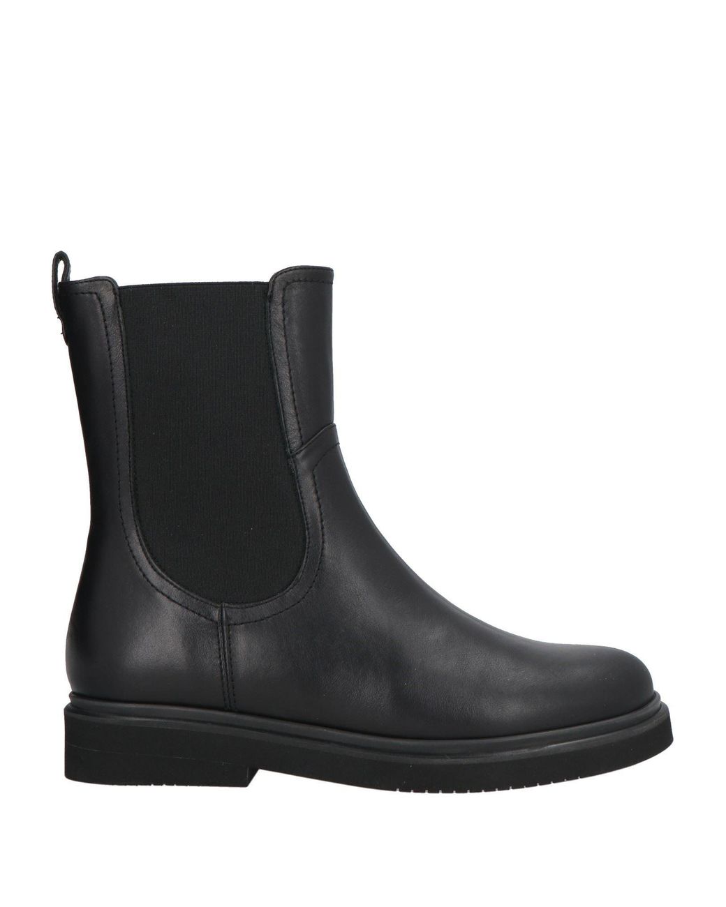 Paloma Barceló Black Ankle Boots Leather