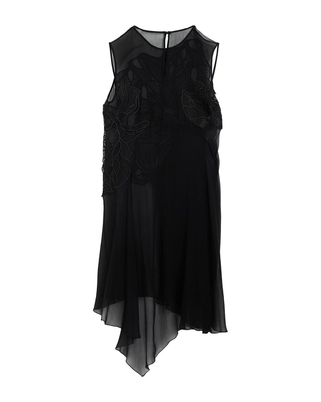Alberta Ferretti Black Mini Dress