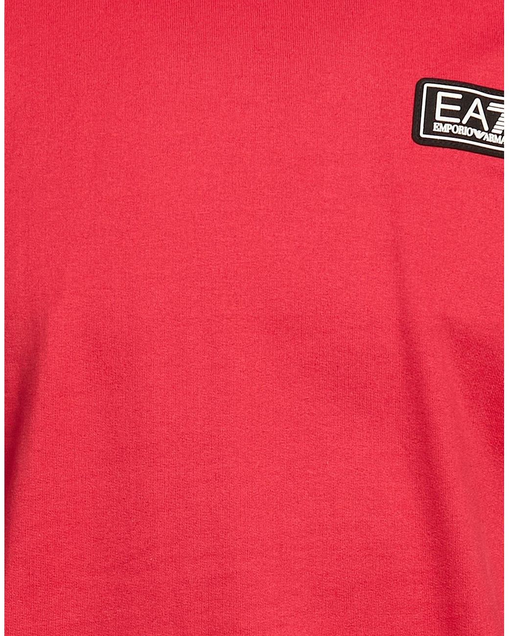 EA7 Red Sweatshirts for men