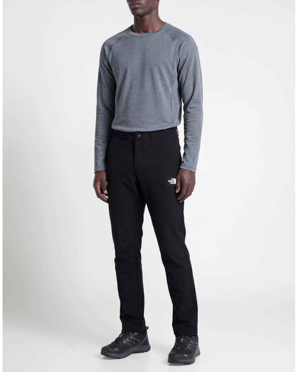 The North Face Black Pants Polyester, Elastane for men