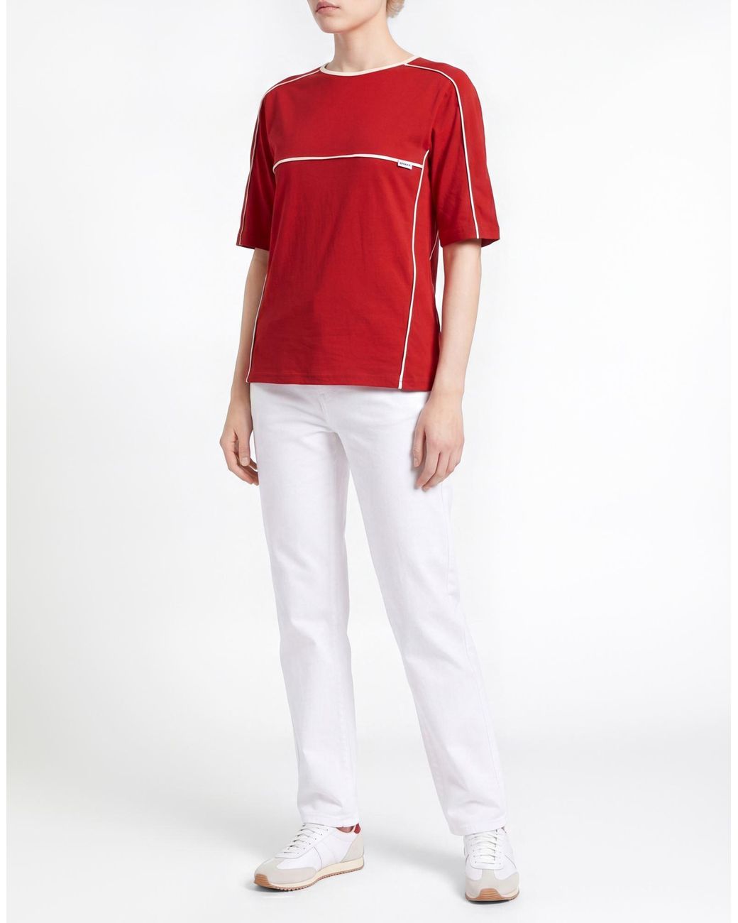 Sunnei Red T-Shirt Cotton