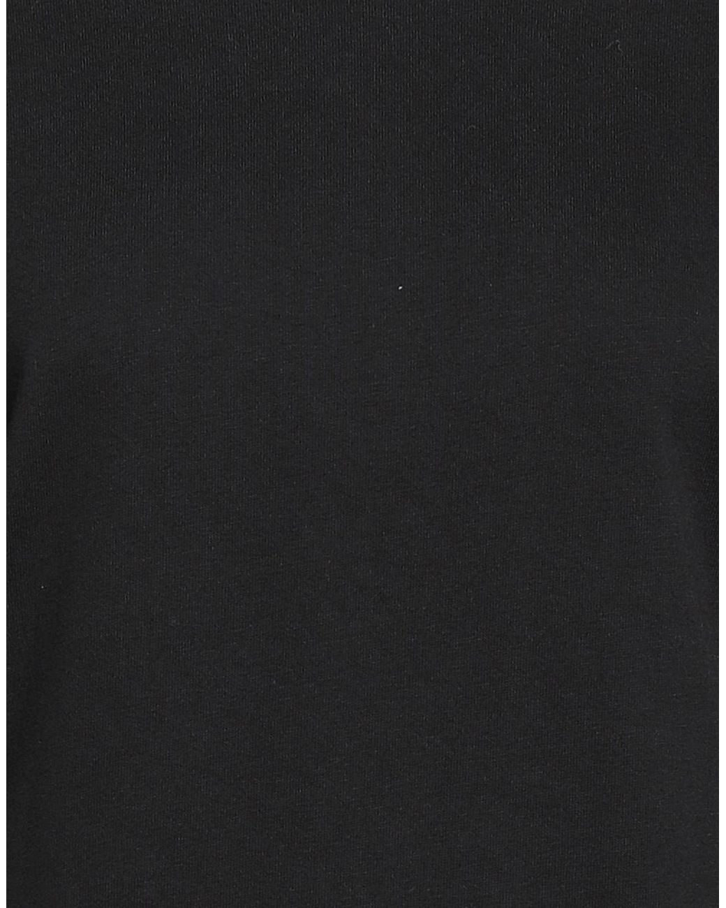 Blumarine Black Artistic Printed T-Shirt With Logo Detail